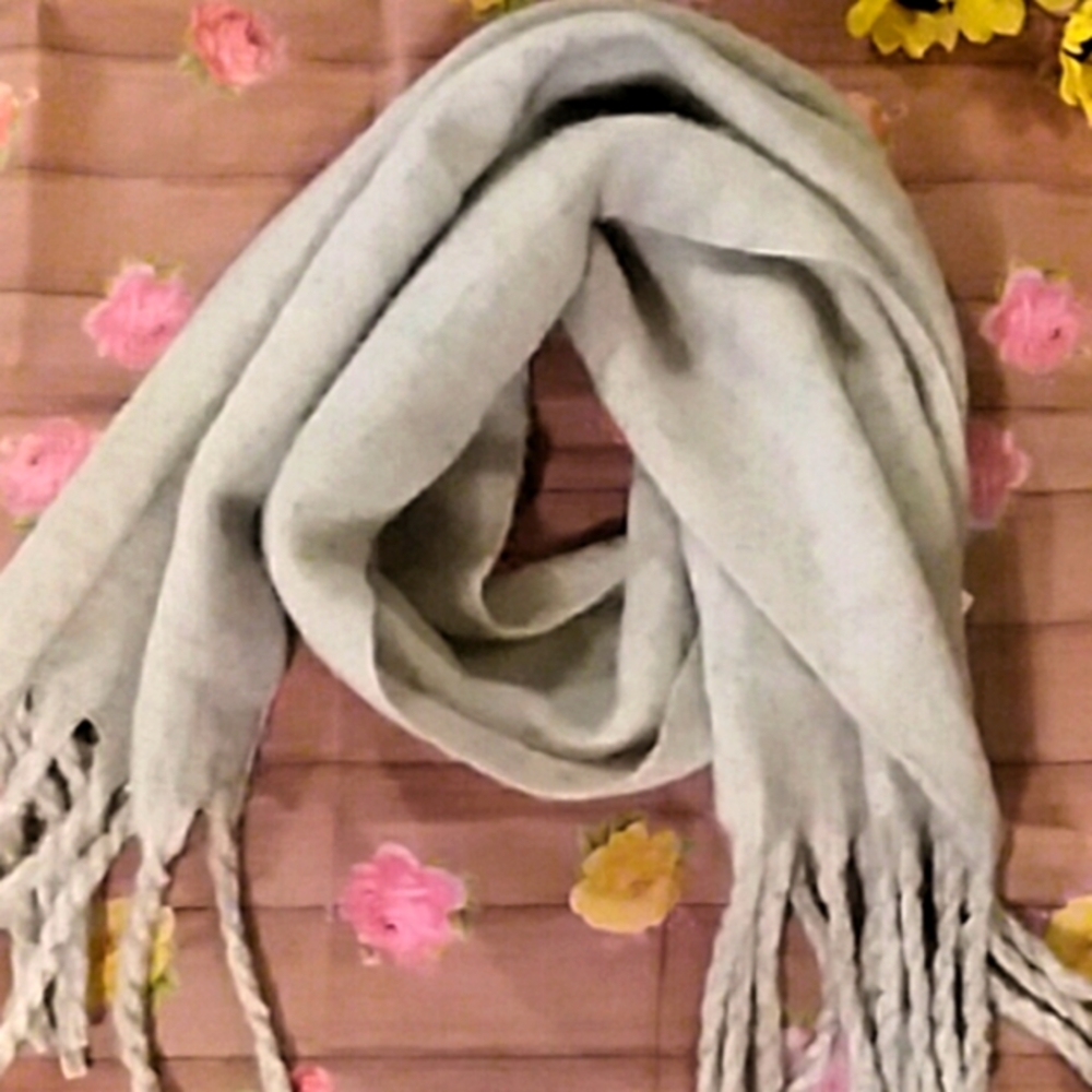 New! Francesca's cozy wrap blanket fringed scarf super soft!